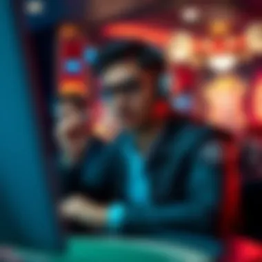 Customer support assistance for poker players