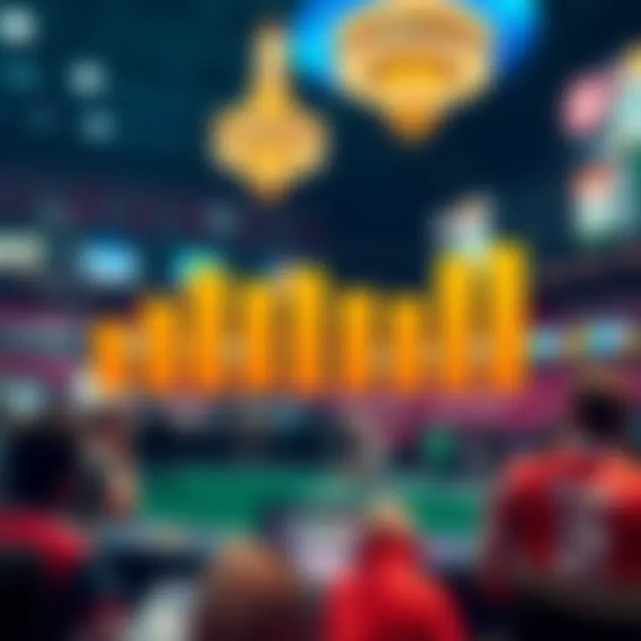 Graph comparing various prop betting odds