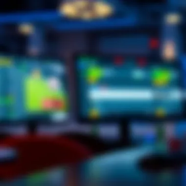 User-friendly interface of a betting site