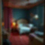 A neglected hotel room illustrating poor cleanliness standards