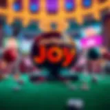 JackpotJoy Brand Identity JackpotJoy logo showcasing the brand identity.