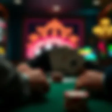 Conceptual art representing responsible gaming practices