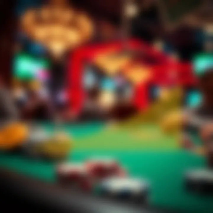 A graph depicting the rise of online poker over the years