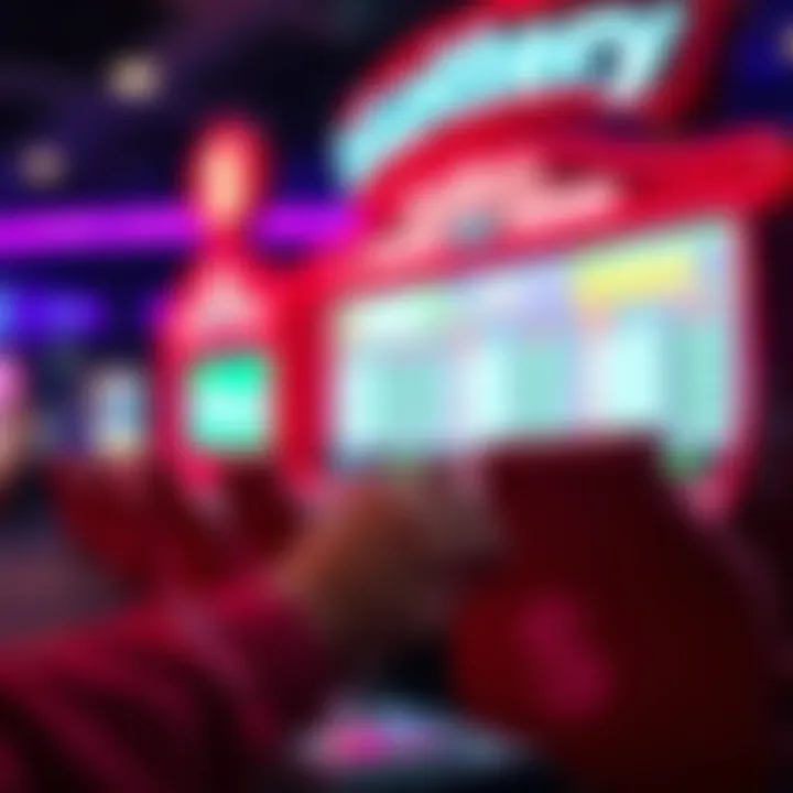 Digital Payment Processes in Lottery Services A concept image of digital payment processes in lottery services