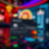 Mastercard logo with digital background