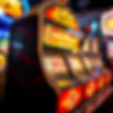 Intriguing design of a penny slot machine highlighting vibrant colors and enticing symbols