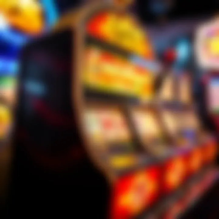 Intriguing design of a penny slot machine highlighting vibrant colors and enticing symbols