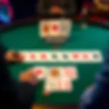 Card layout for Spades with partners