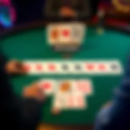 Card layout for Spades with partners