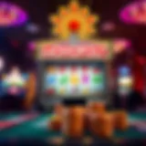 An engaging interface of a Monopoly slot game