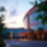 Exterior view of Muskegon Casino showcasing its modern architecture