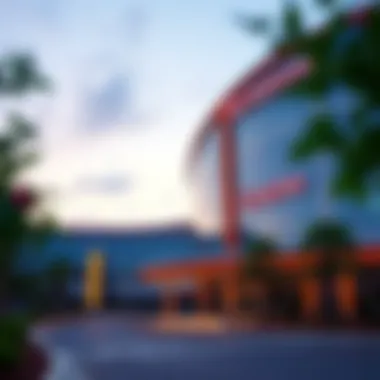 Exterior view of Muskegon Casino showcasing its modern architecture