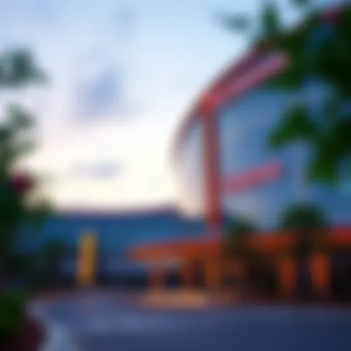 Exterior view of Muskegon Casino showcasing its modern architecture