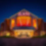 Exterior view of Ilani Casino highlighting architectural design