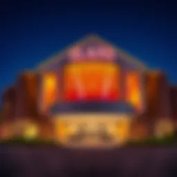 Exterior view of Ilani Casino highlighting architectural design