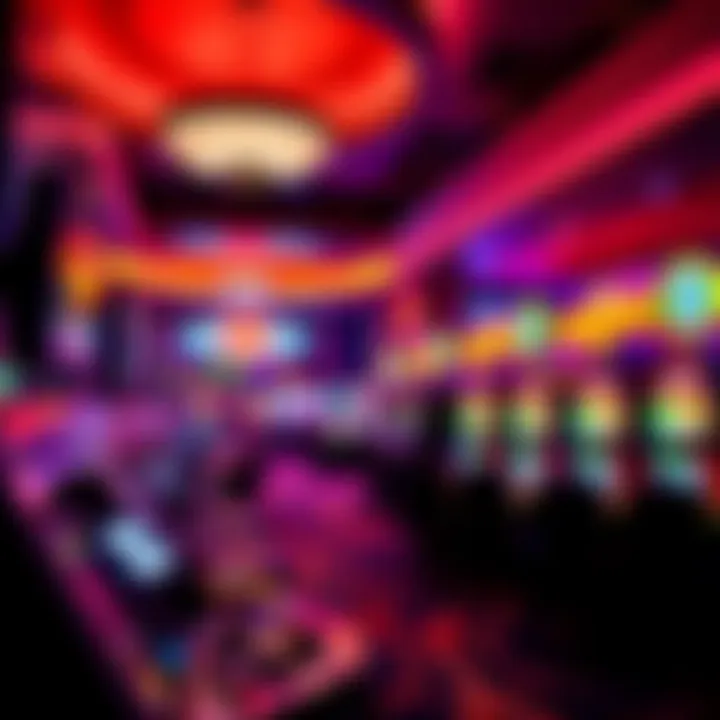 Vibrant Gaming Atmosphere of Ilani Casino Interior gaming area showcasing vibrant atmosphere