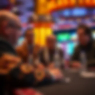 Tribal Leadership in Casino Management Tribal leaders discussing casino management strategies