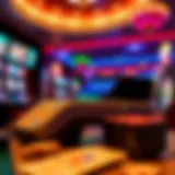 Illustration of mobile payment technology in online casinos