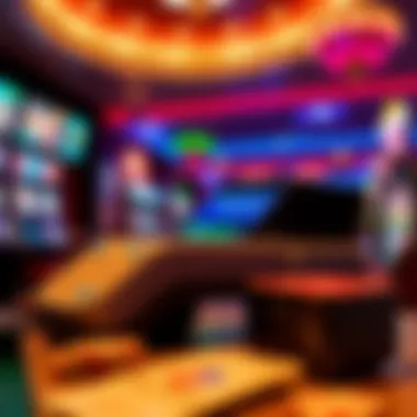 Illustration of mobile payment technology in online casinos