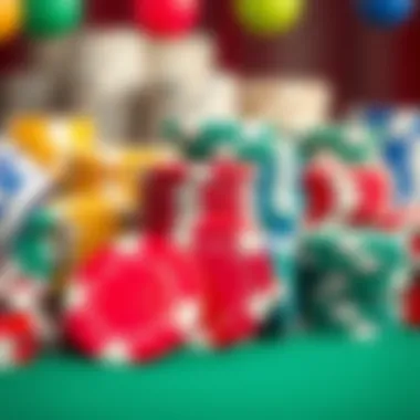 The Variety of Poker Chips Explained An assortment of poker chip colors and denominations