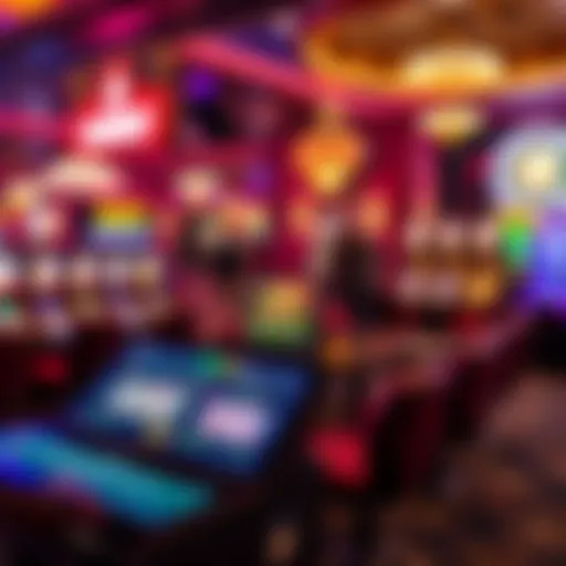 Overview of Rush Street Online Casino interface