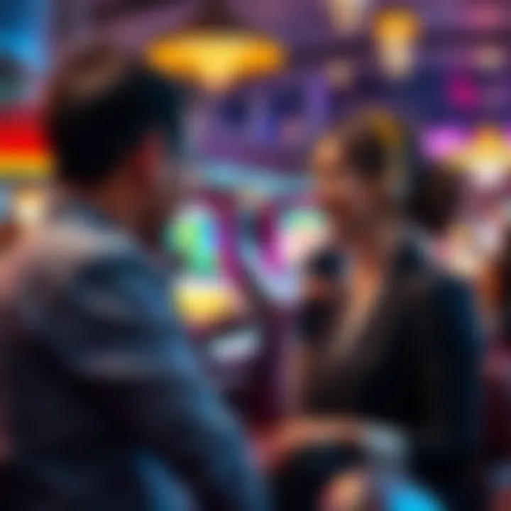 Customer support interaction highlighting assistance features