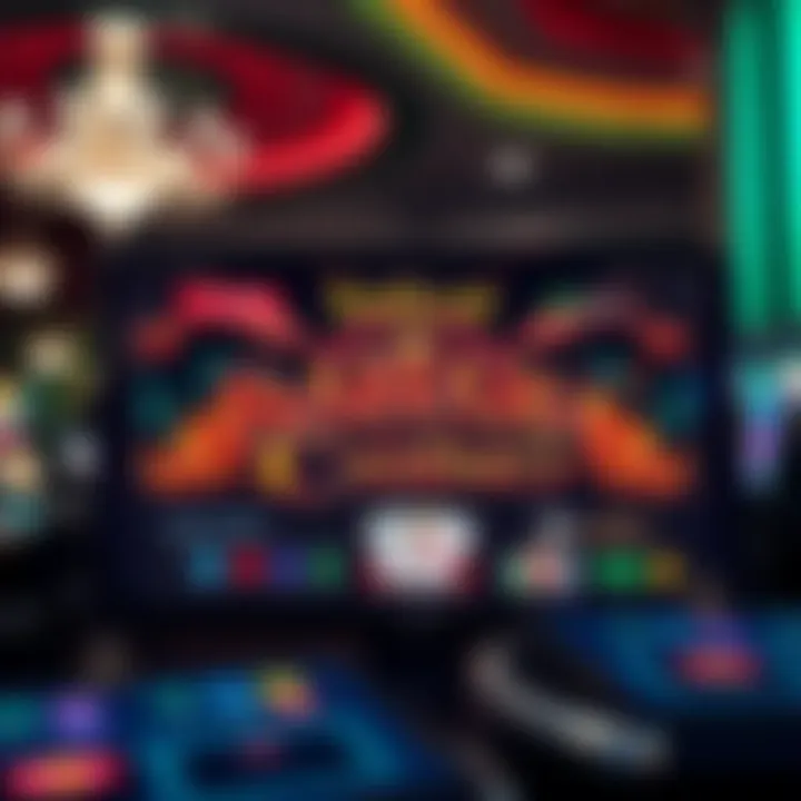 A captivating view of the Sahara Casino Online interface