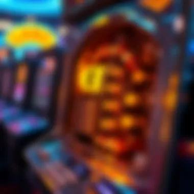 Intricate inner workings of a modern slot machine showcasing advanced technology.