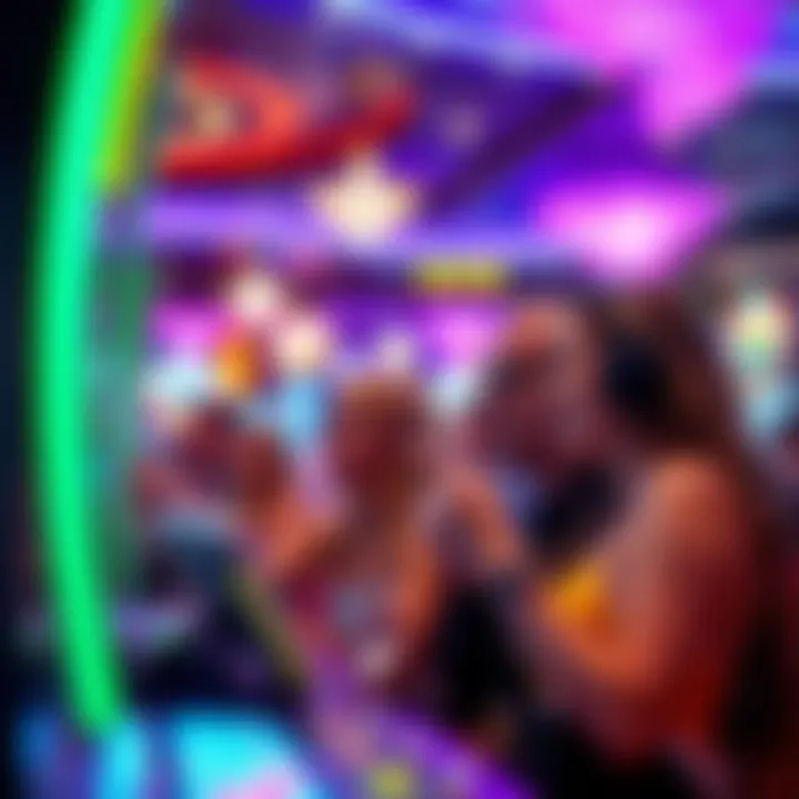 Players engaging in Slotomania's social features and multiplayer aspects