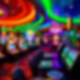 Vibrant atmosphere of Southpoint Casino showcasing gaming tables