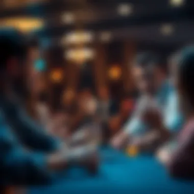 Understanding Psychological Techniques Psychological techniques being illustrated through body language and gestures in a social setting