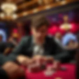 Isaac Haxton in action at a poker table