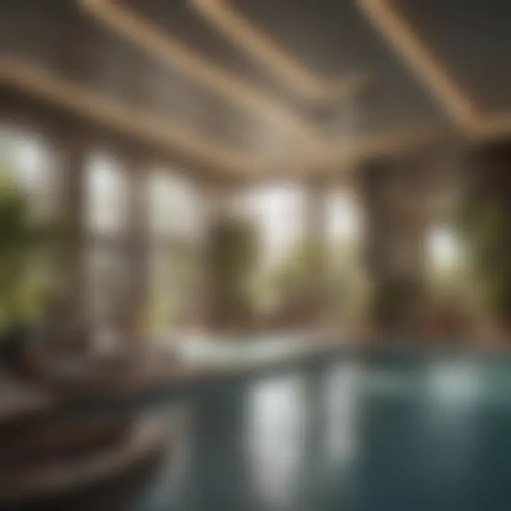 Spa and Fitness Center Amenities A close-up of spa and fitness center amenities available at a Las Vegas resort