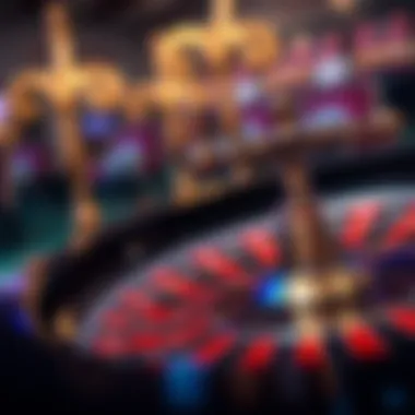 Understanding House Edge in Roulette Illustration showing the concept of house edge in casino games