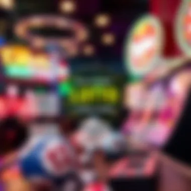 Diagram illustrating responsible gaming practices in online lotteries