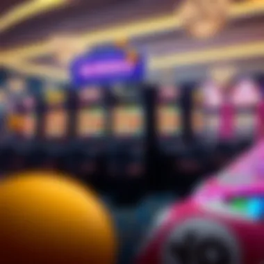 The Evolution of Video Bingo An illustration showcasing the history and evolution of video bingo