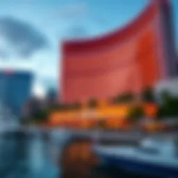 Stunning exterior view of Wynn Resort Boston Harbor showcasing architectural elegance